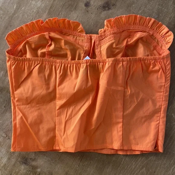 NWT - Cider strapless tube crop top - Picture 3 of 6